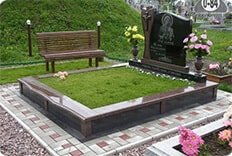 Обустройство могил, ландшафный дизайн
